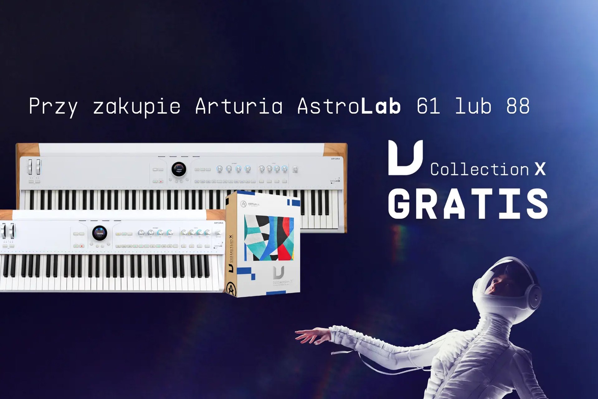 V Collection X GRATIS do Arturia AstroLaba – przełomowa promocja, której nie możesz przegapić