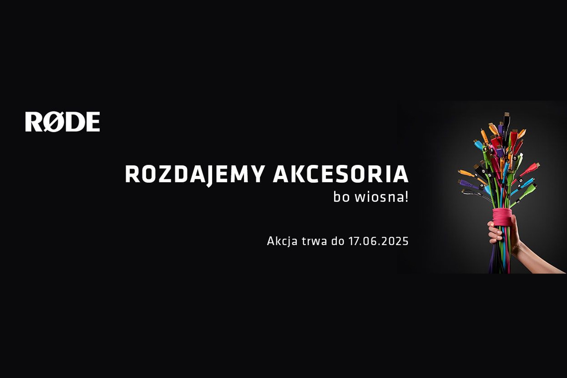Rozdajemy akcesoria, bo wiosna! Skorzystaj z wyjątkowej promocji RØDE Rozdajemy akcesoria, bo wiosna! Skorzystaj z wyjątkowej promocji RØDE