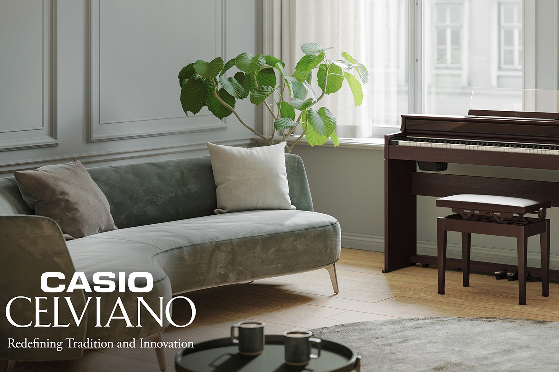 Odkryj serię pianin cyfrowych Casio Celviano - Połączenie elegancji i technologii