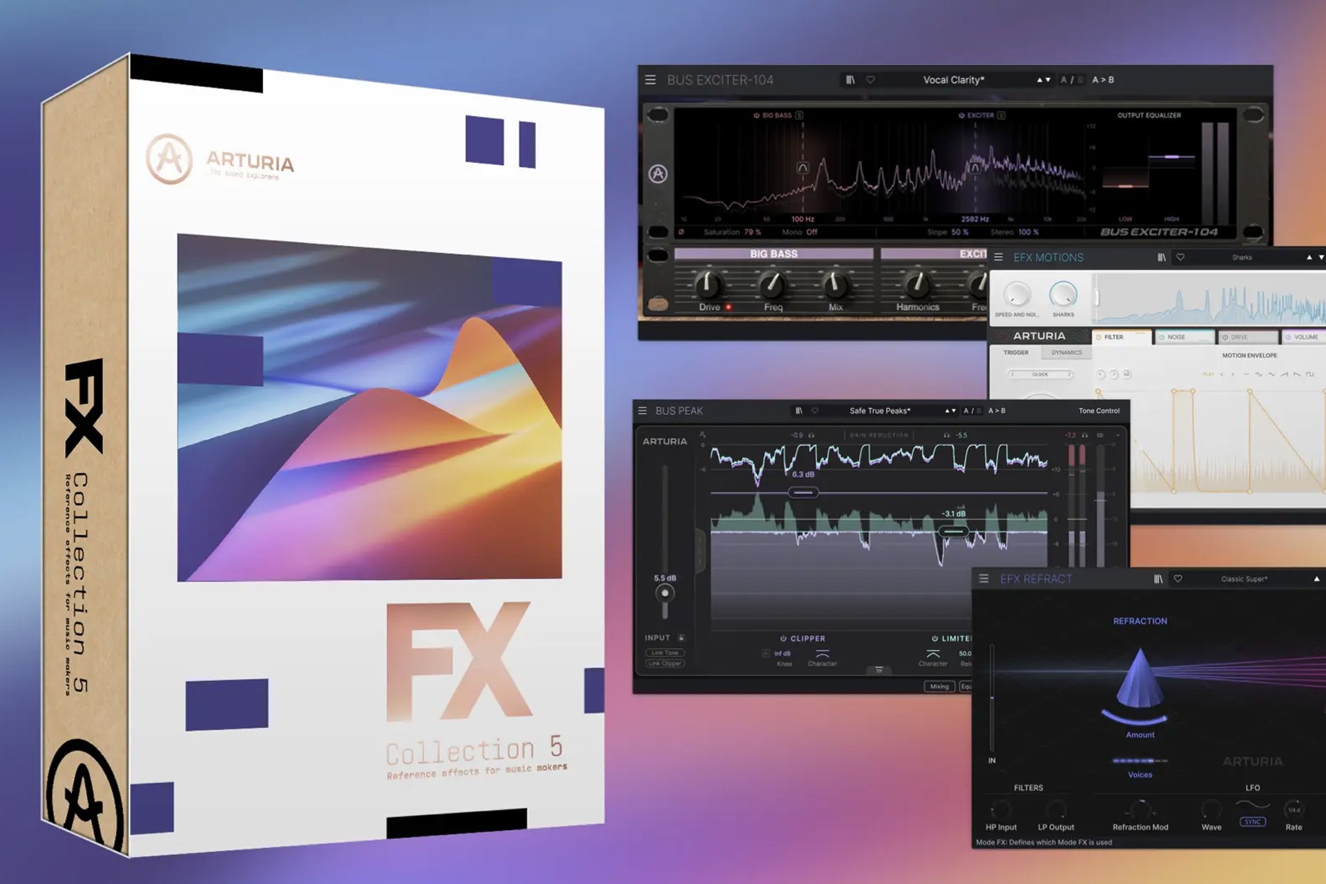 Nowość Arturia FX Collection 5: Innowacyjne narzędzia do orzetwarzania dźwięku