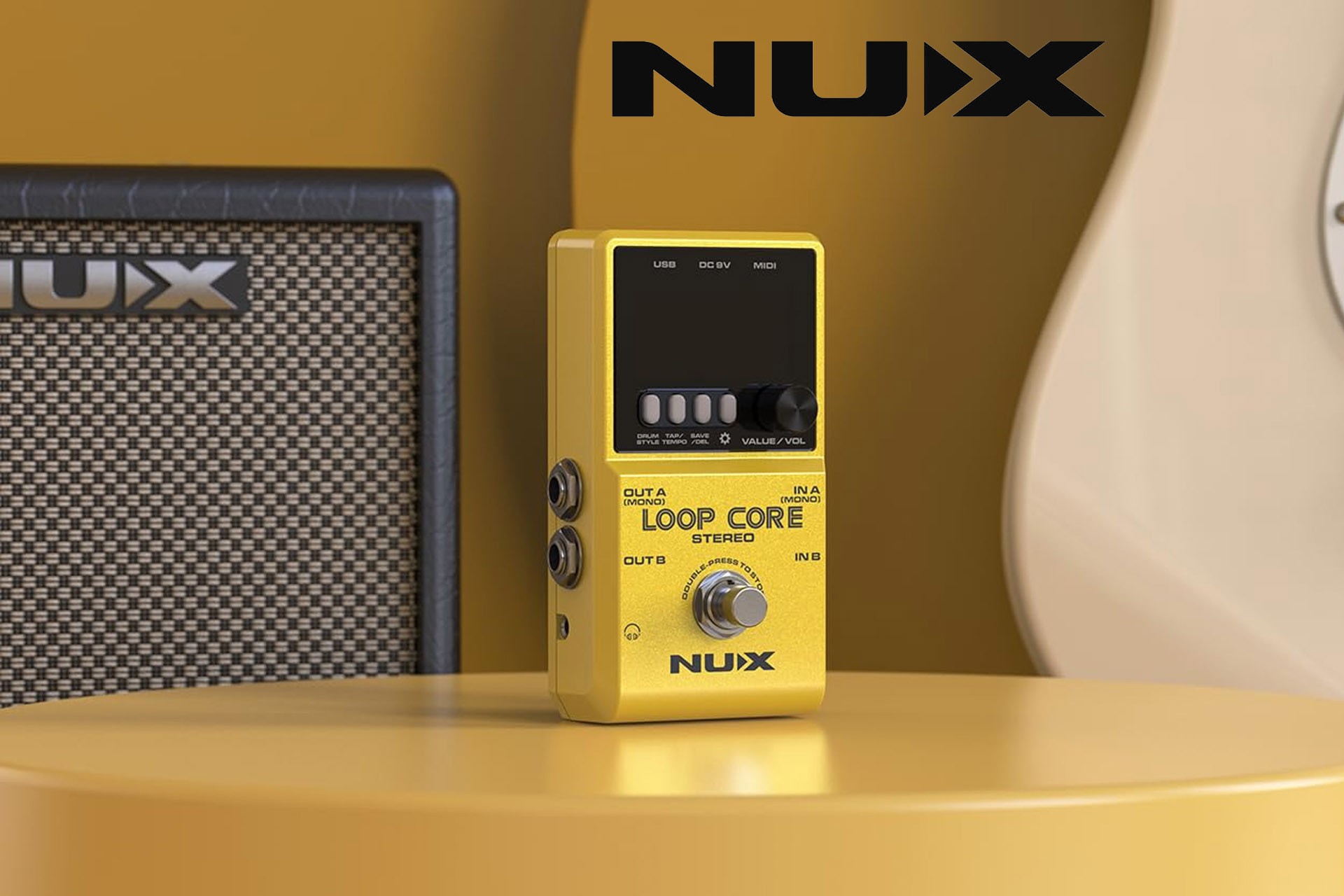 NUX Loop Core Stereo - wszechstronny looper gitarowy